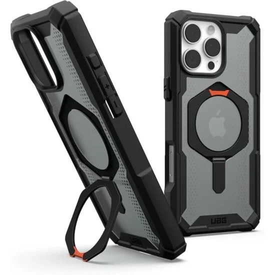 Cover Iphone 16 Pro Max Magsafe Plasma Xte Case Uag - Black \ Orange